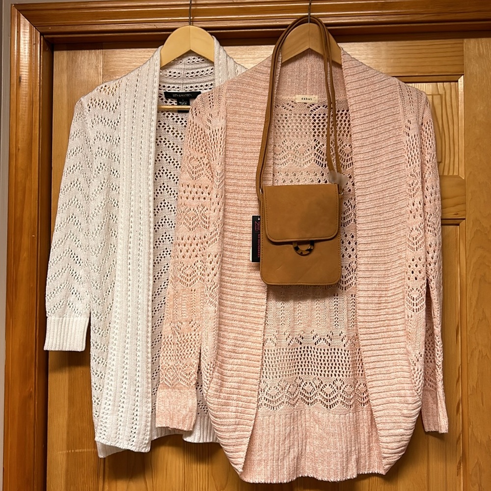 Cárdigan bundle Size S Two styles + Free bag